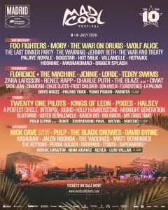 Мадрид подготвен за музички спектакл: Mad Cool Festival 2026 носи четири дена врвна музика и светски ѕвезди