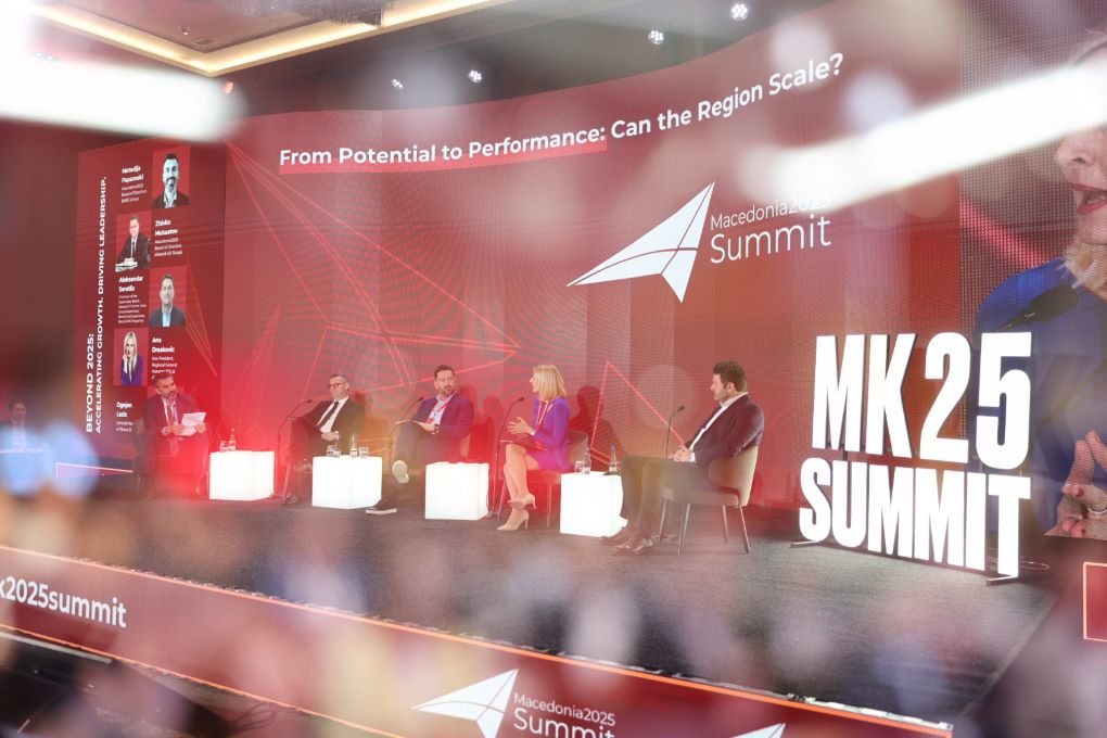 Мукаетов на Самитот „Македонија 2025“: Алкалоид е пример дека Македонија може да се натпреварува глобално