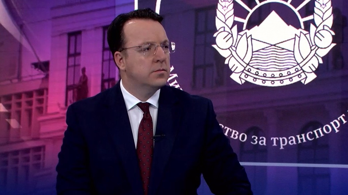 Тема на денот со Александар Николоски, министер за транспорт и вицепремиер