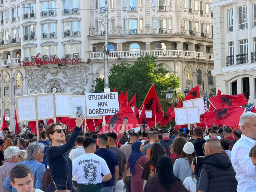 Албанскиот амбасадор, Мејдани: Студентите бараат достоинство, а не привилегии