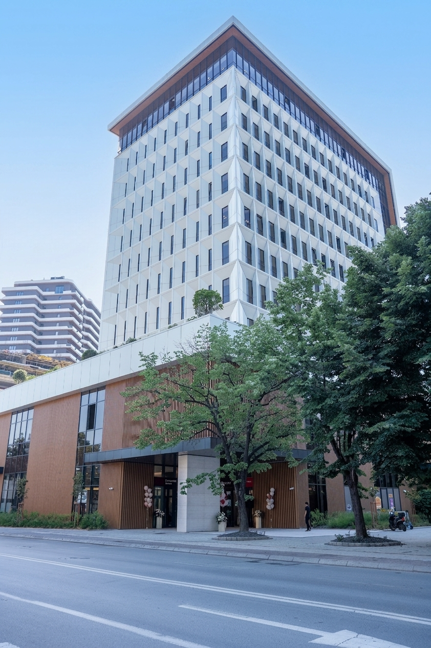 Новата Централа на Стопанска банка – прва LEED Gold сертифицирана зграда во земјата