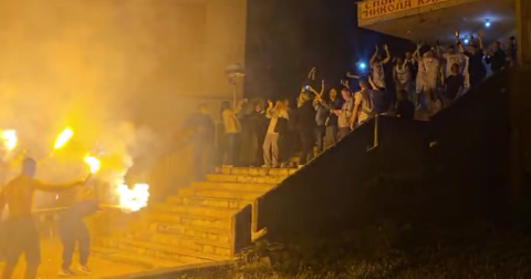 ВИДЕО: Бутел совладан во „мајсторката“, Струмица „гореше“ по враќањето во елитата!