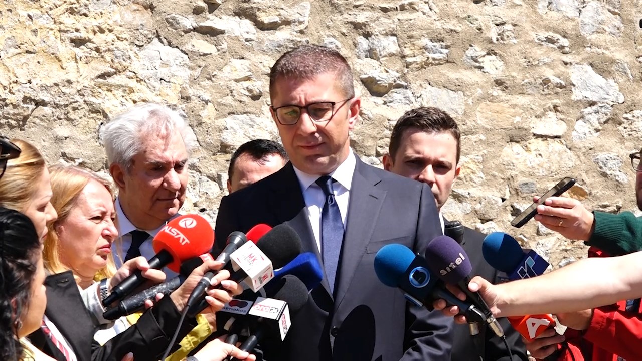 Мицкоски за Груевски: Секој кој е соочен пред правосудните органи, има права согласно законите