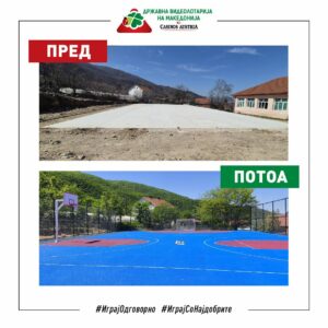 Играј со најдобрите: Видеолотарија со 4.350.000 денари го реконструираше 24-тото игралиште во Македонија