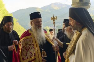 Делегацијата на Романската црква го посети Бигорскиот манастир