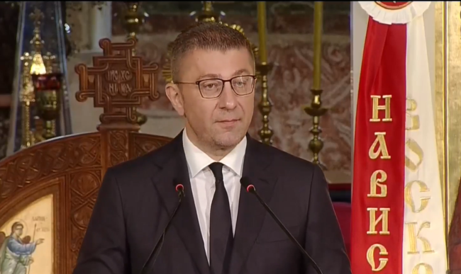 НА ОБВИНИТЕЛСТВОТО КОЕ СМИСЛУВА ИЗГОВОРИ МУ ВЕЛАМ ДЕКА ТРПЕНИЕТО Е ПРИ КРАЈ, РЕЧЕ МИЦКОСКИ ВО ПРАЗНИЧНИОТ ГОВОР ЗА СВЕТИ КИРИЛ И МЕТОДИЈ