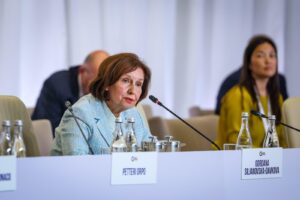 Сиљановска-Давкова на панел со Макрон и Мелони: Европската интеграција на Западен Балкан е предуслов за ефикасна борба против трговијата со дрога