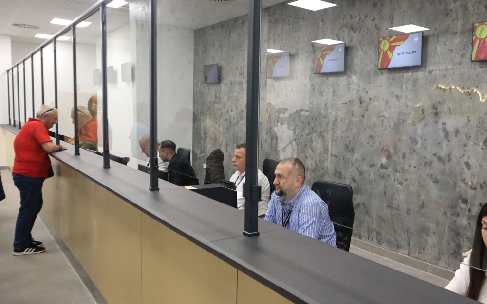 Реконструирано одделението за управни работи на МВР во зградата на МТВ (фото)