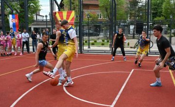 Силна младешка енергија на турнирот во баскет 3Х3 „Гимназија куп 2026”