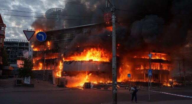 РУСИЈА ЈА УПОТРЕБИ И ХИПЕРСОНИЧНАТА РАКЕТА „ОРЕШНИК“ ВО МАСОВНИОТ НАПАД ВРЗ КИЕВ