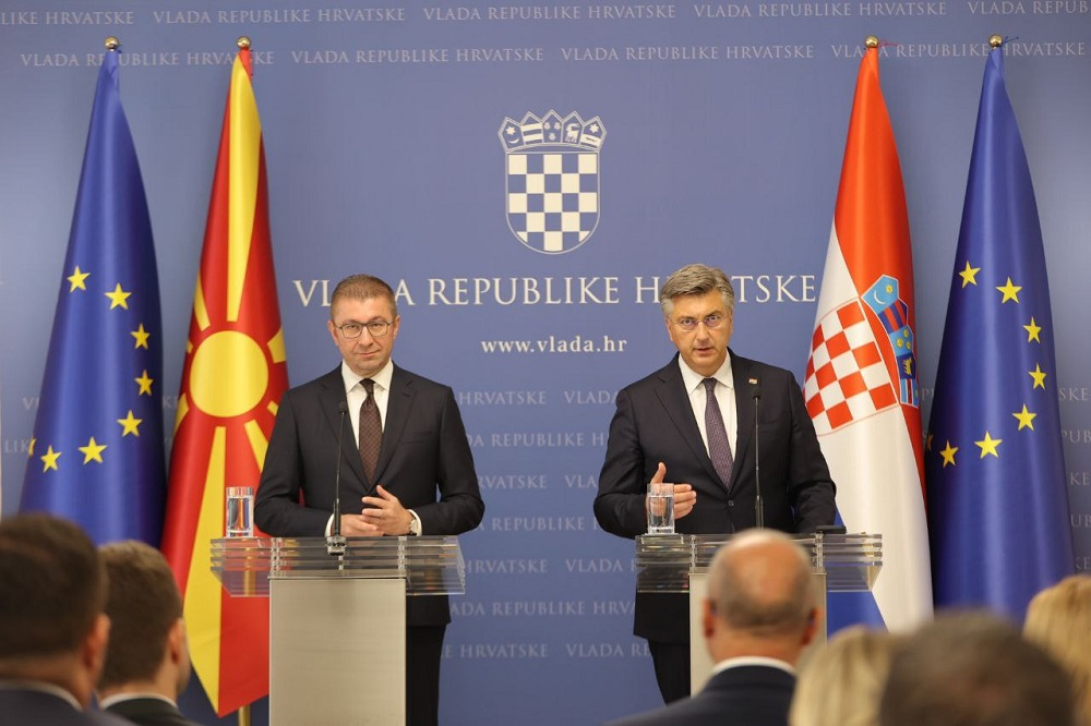 Хрватскиот премиер Андреј Пленковиќ во посета на земјава