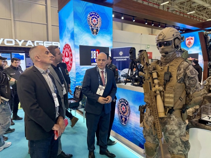 МВР на „SAHA Expo 2026“: Потврдена стратешката соработка со турската полиција
