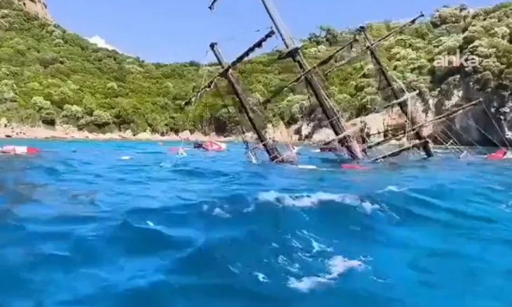 Потона туристички брод кај Мармарис