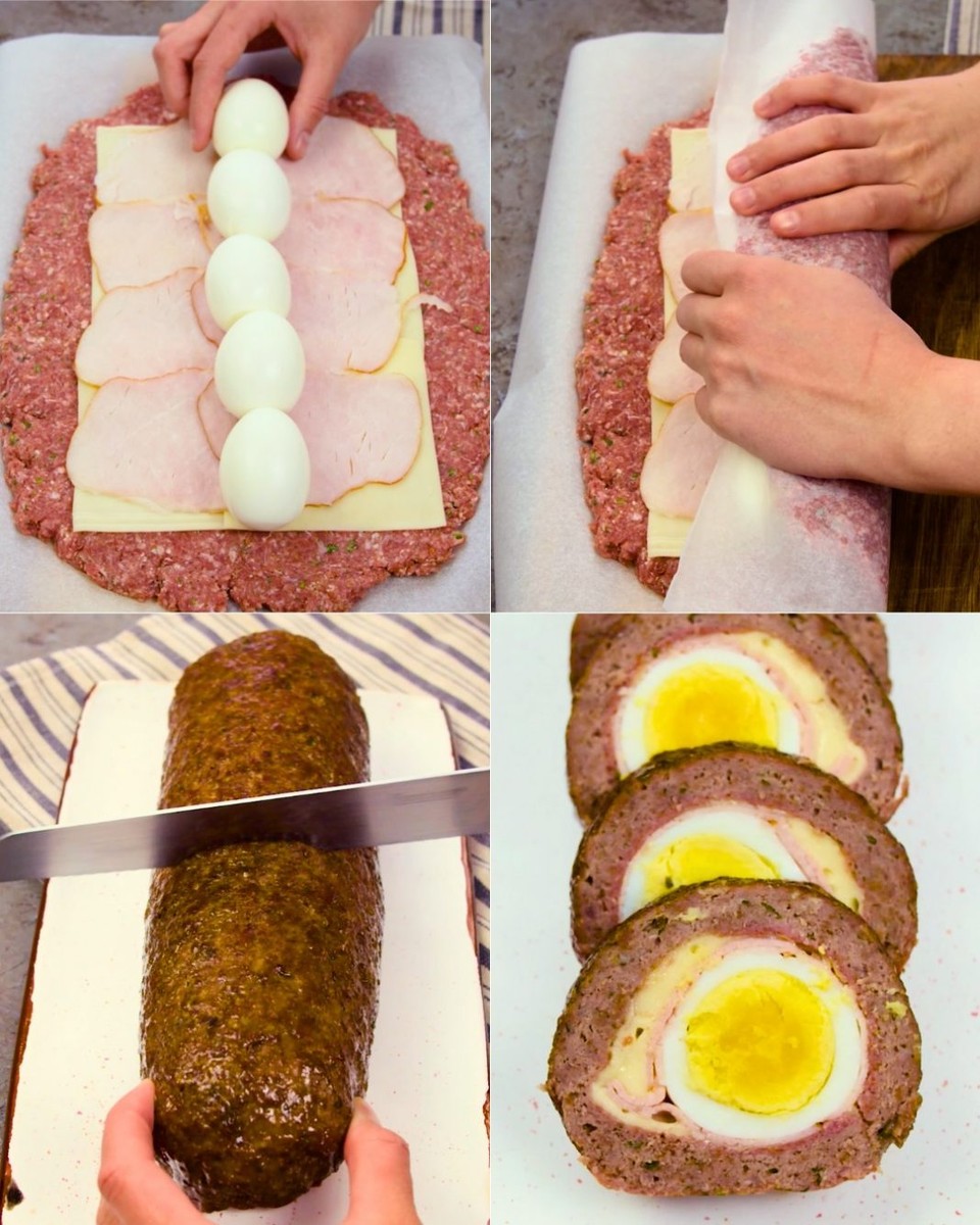 Ролат со мелено месо и варени јајца – традиционална магија со модерен вкус