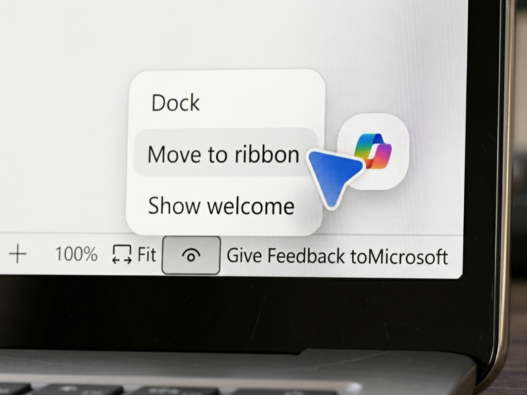 Copilot копчето во апликациите на Microsoft 365 ќе може да се премести
