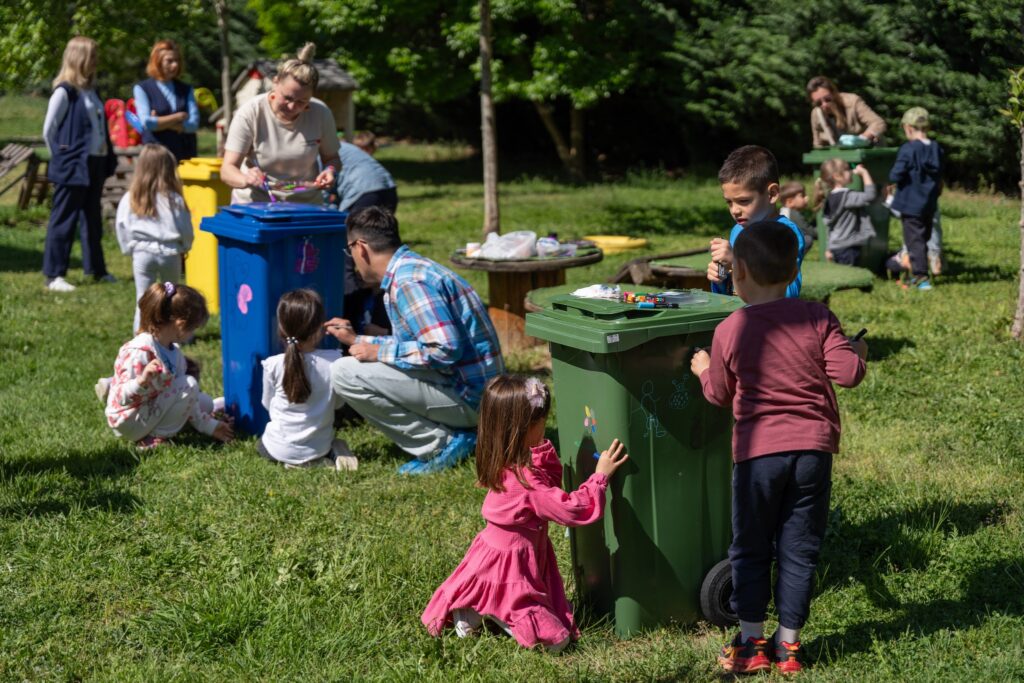 Градинките во Аеродром се претворија во еко-работилници
