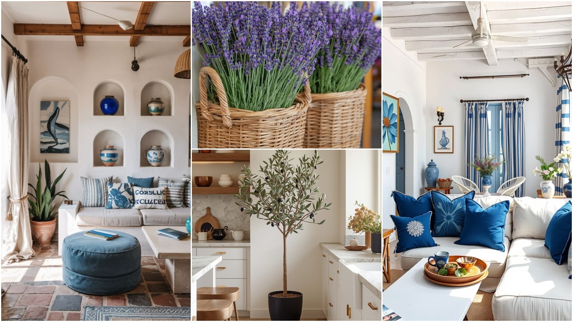 Вашата дневна соба може да остава впечаток како цела година да сте на море: со само 3 промени во просторот ќе добиете медитеранска оаза