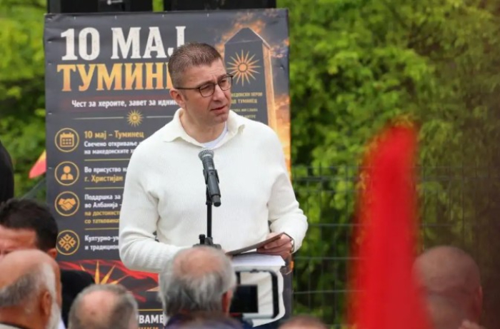 Премиерот Мицкоски денеска бил меѓу Македонците во Туминец, Преспа и Мала Преспа