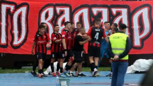 Вардар со убедлива победа од 3-0 против Шкендија ја запечати шампионската титула! (ВИДЕО)