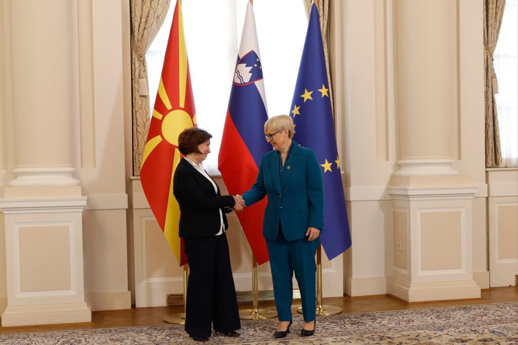 Сиљановска-Давкова во Словенија: Кредибилитетот на европската интеграција зависи од доследната примена на Копенхашките критериуми