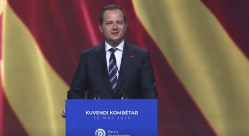 Ковачки ја поздрави партијата на Сали Бериша на албански јазик