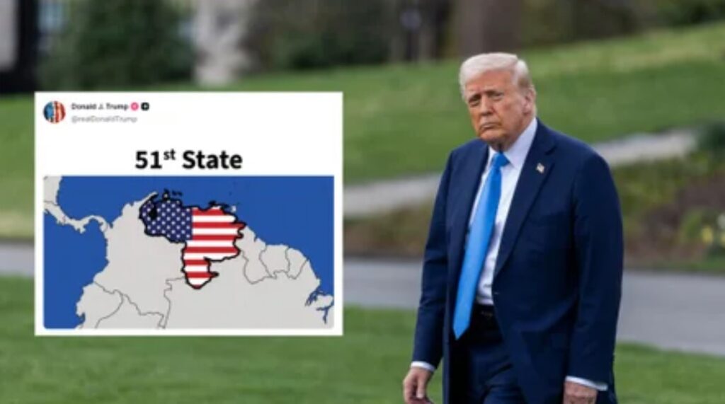Трамп провоцира со објава: Ја претставува Венецуела како 51-ва американска држава