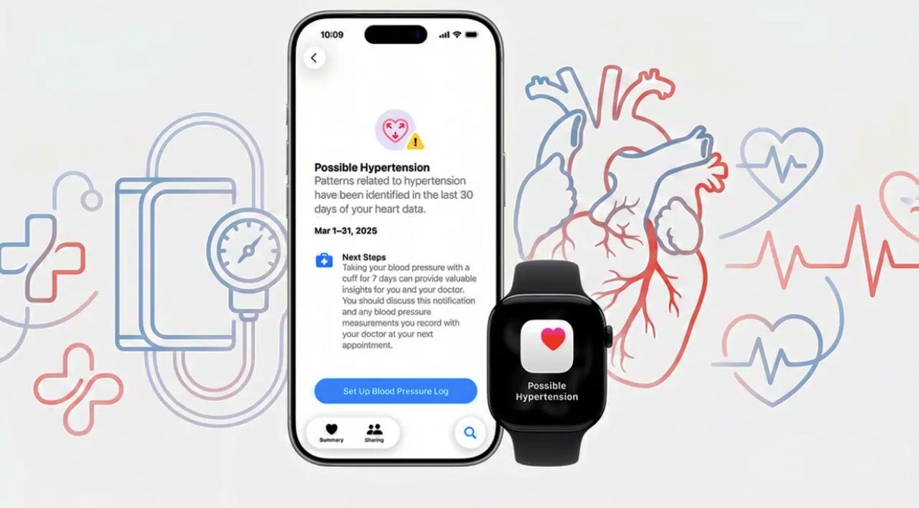 Известувањата за хипертензија од денеска се достапни на Apple Watch