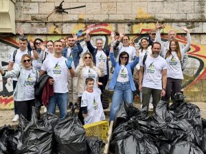 Иуте Македонија партнер на Generalka Weekend: финансискиот тим во акција за почиста животна средина