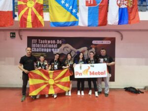 Осум медали за таеквондистите на МТТФ на „Барлета челинџ“ во Италија