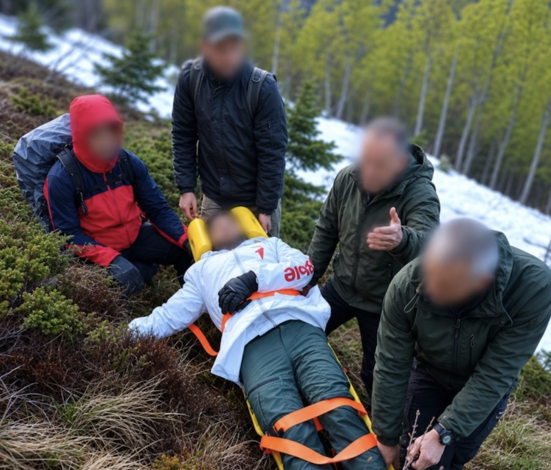 ЦУК: Повреден планинар е спасен