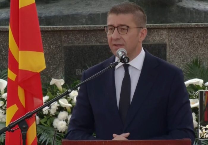 МИЦКОСКИ: Европа е нашиот единствен пат, но на тој пат нема да правиме пазар со идентитетот и со нашето достоинство