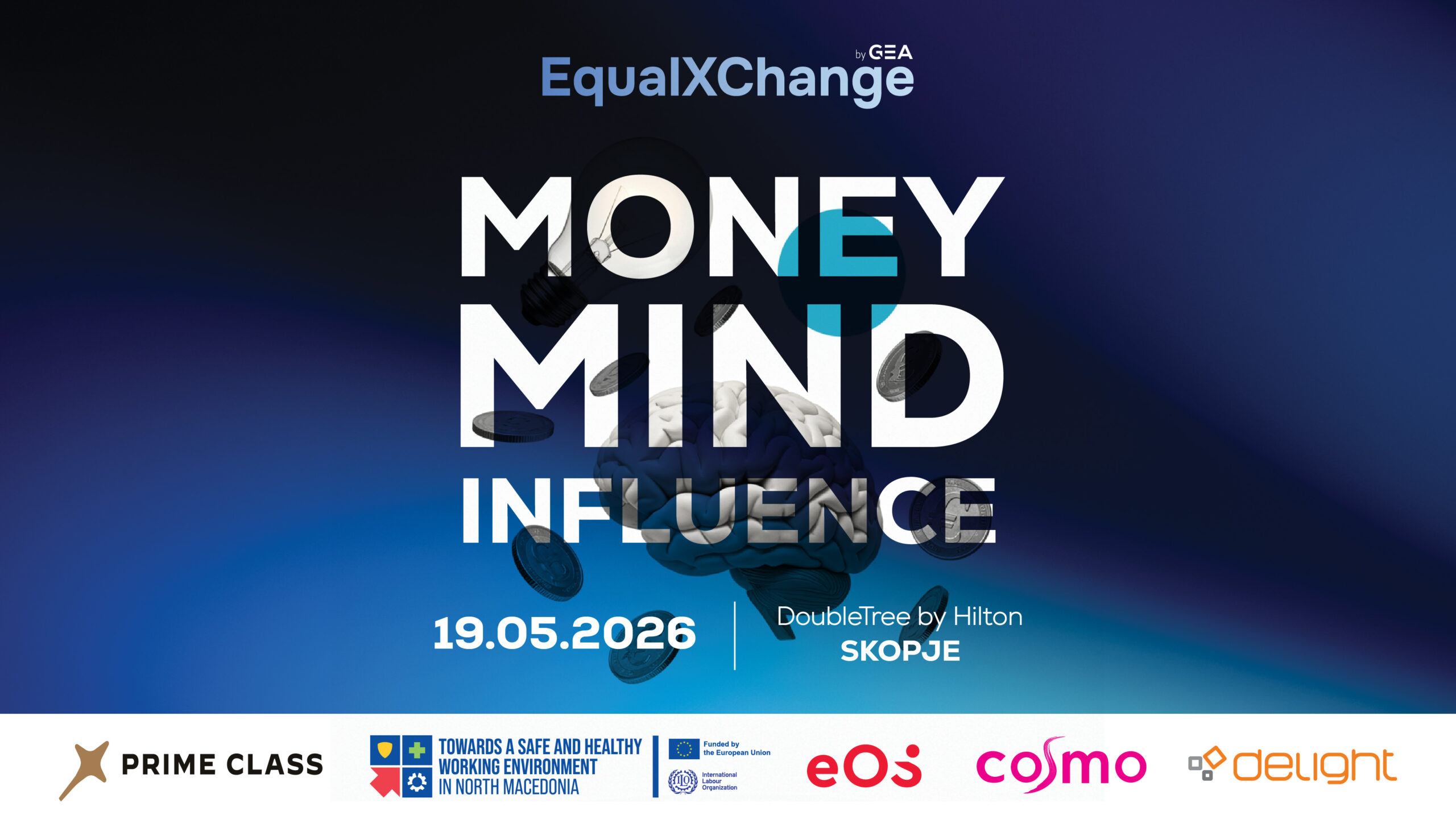 EqualXChange vol.5 утре ги обединува лидерите од бизнис-заедницата околу темата „Money. Mind. Influence.“
