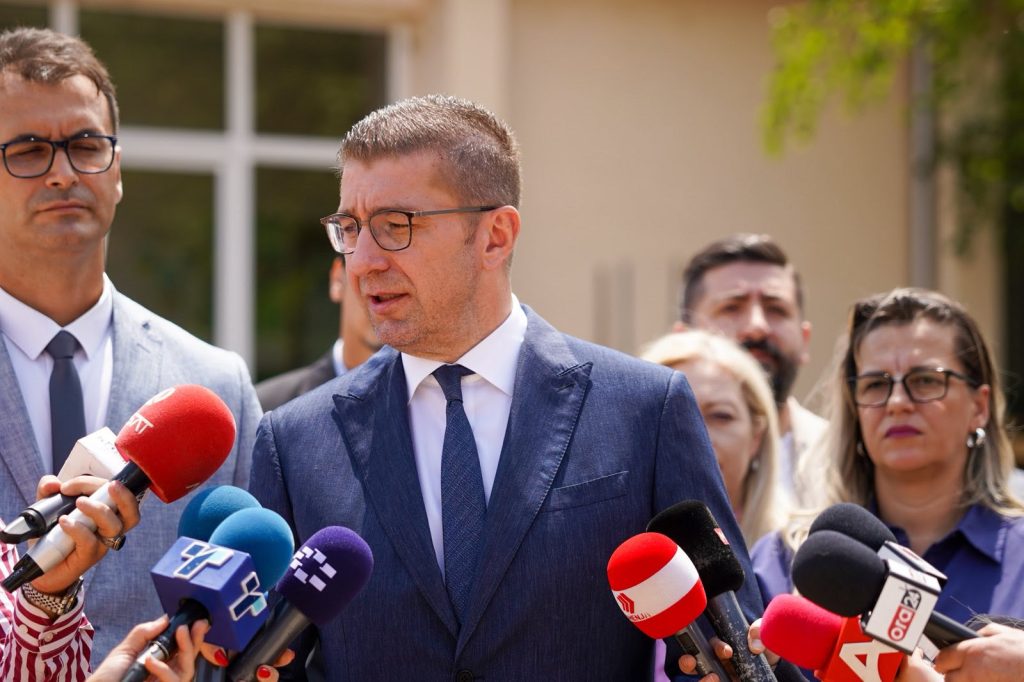 Мицкоски: Наводите за шпионажа во Кабинетот на Сиљановска-Давкова се од структури од минатото, а Абази шири паника