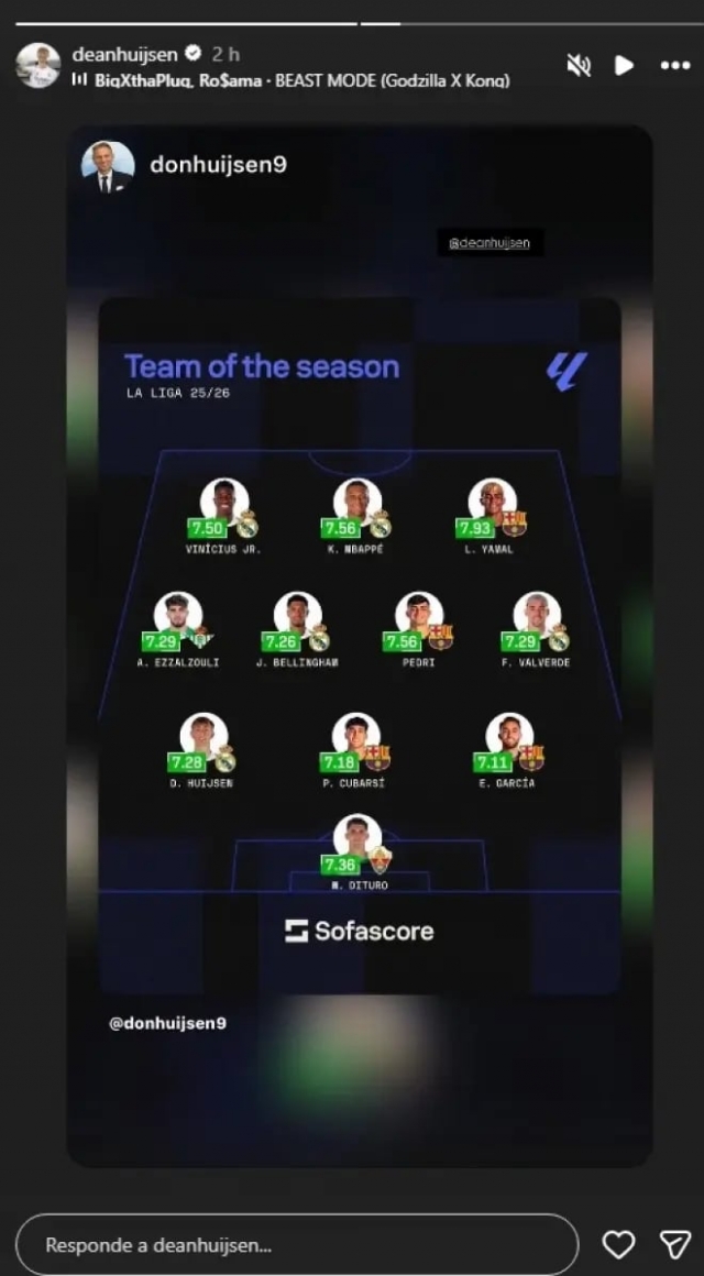 Хујсен со фотографија му одговори на Де ла Фуенте за изземањето од репрезентацијата (ФОТО)