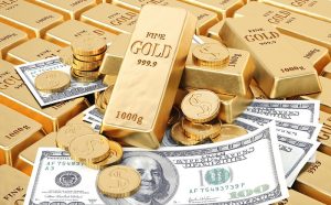 Златото под силен притисок од продажба, еврото и биткоинот исто така во пад
