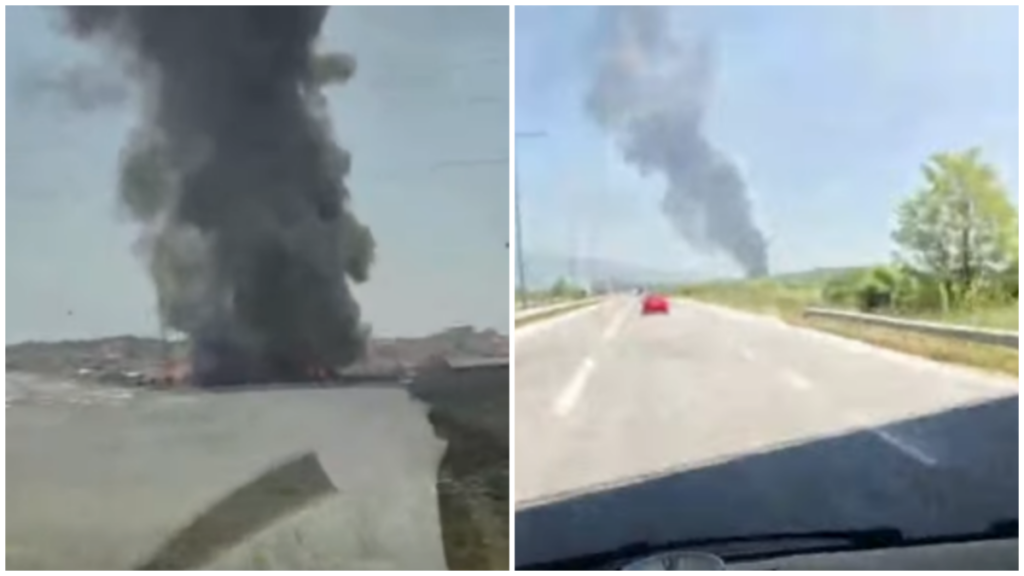 ВИДЕО: Гори отпадот во Шуто Оризари