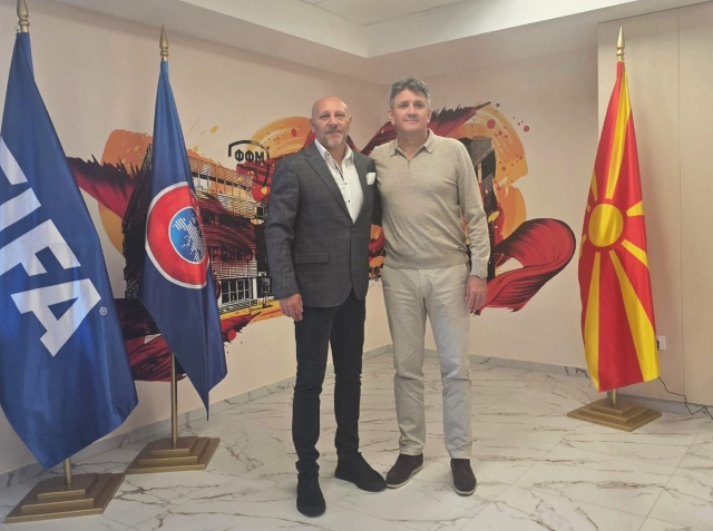 Амбасадарот на БиХ гостин на ФФМ пред натпреварот на Кошево