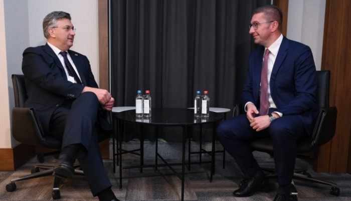 Хрватскиот премиер Андреј Пленковиќ во посета на Македонија