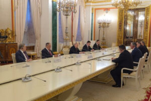 Путин ги прими Додик, Каран и Стевандиќ во Кремљ: „Со векови имаме блиски односи и ми е мило што сте тука“