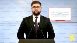 (ВИДЕО) Манасиевски: Ако СДС и Филипче се проевропска опција, зошто постојано се демантирани од европски институции?