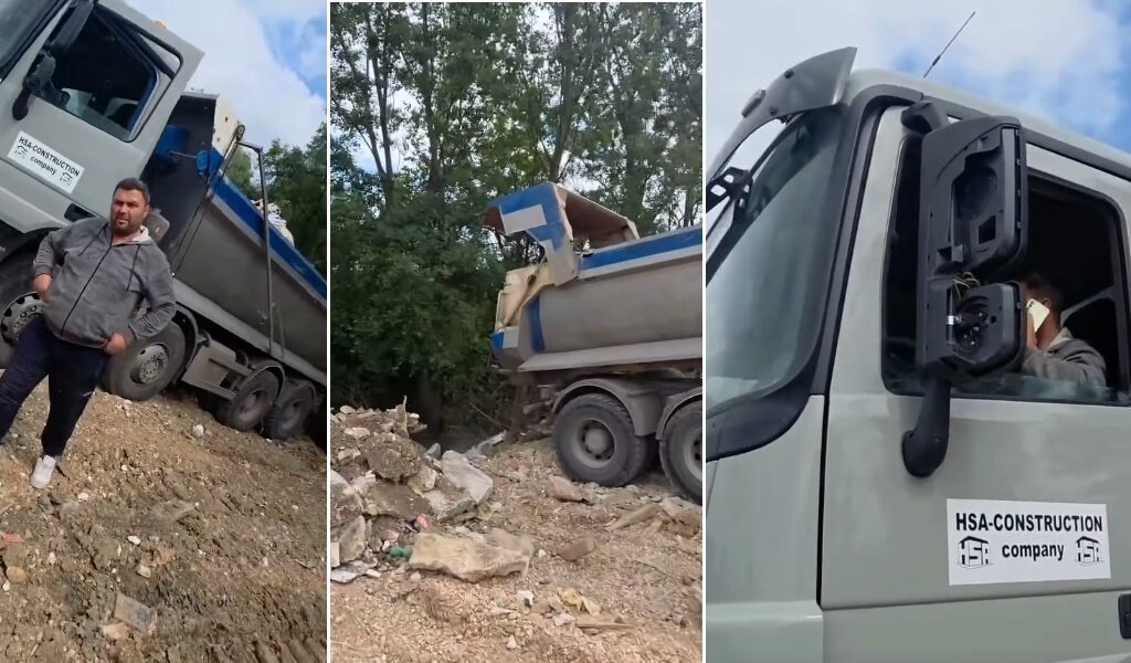 Казна од 20.000 евра по драмата во Долно Лисиче, каде возач беше фатен како фрла шут на дива депонија