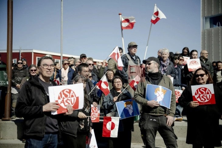 Протести на Гренланд против американските територијални и воени амбиции
