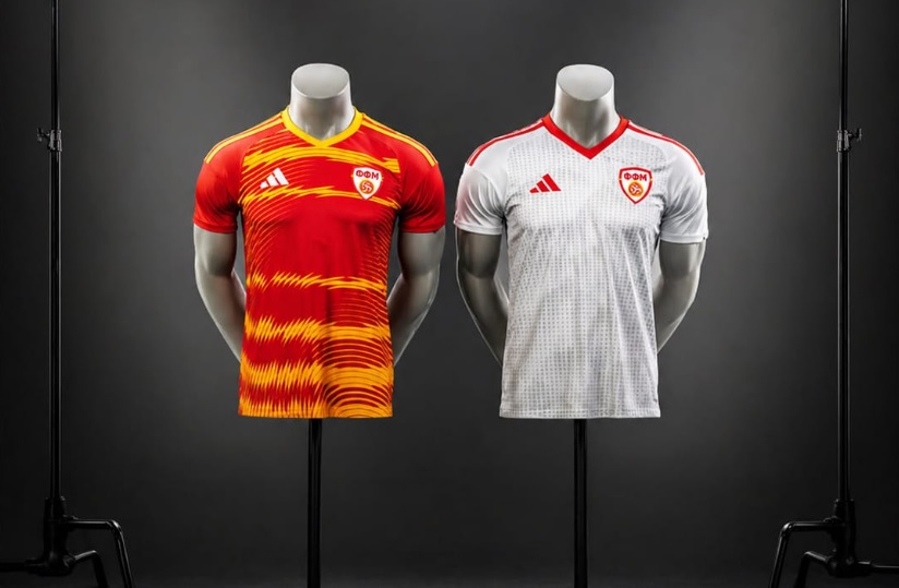Македонија во ADIDAS: ФФМ го претстави новиот дрес на националниот тим