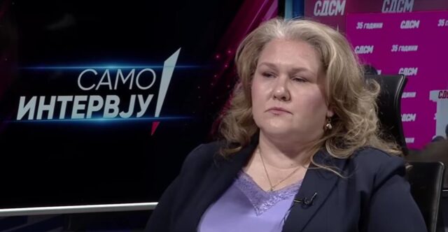 Петровска: Како ќе ги зацврстиме своите државни позиции, кога во Влада седат луѓе со бугарско државјанство?