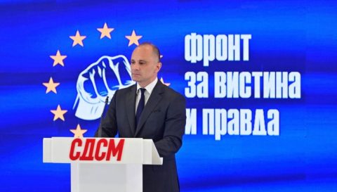 СДСМ го воскресна движењето „Отпор“ во „фронтот за вистина и правда“