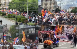ВИДЕО: Од собирот во Куманово упатена поддршка за Александар Вучиќ