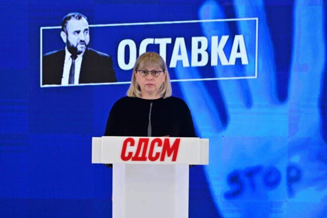 СДСМ: За Мицкоски тепање жена е „мал престап“, блиските луѓе на власта се привилегирани и заштитени