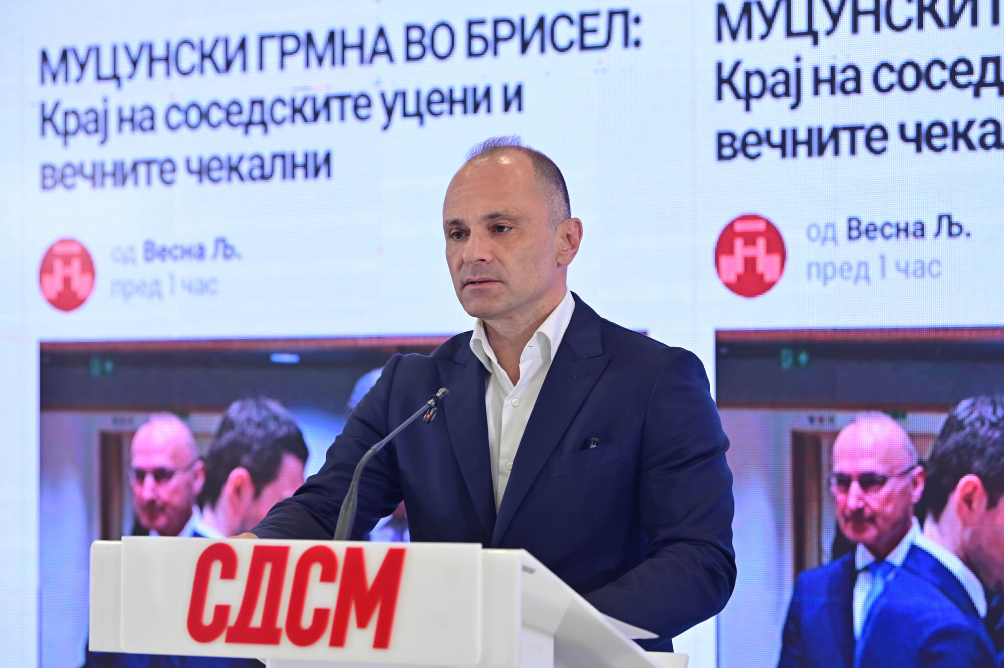 Филипче: Мицкоски лажеше за криминал во Коридорот 8, а сега кадар на ВМРО влезе во фирмата за надзор
