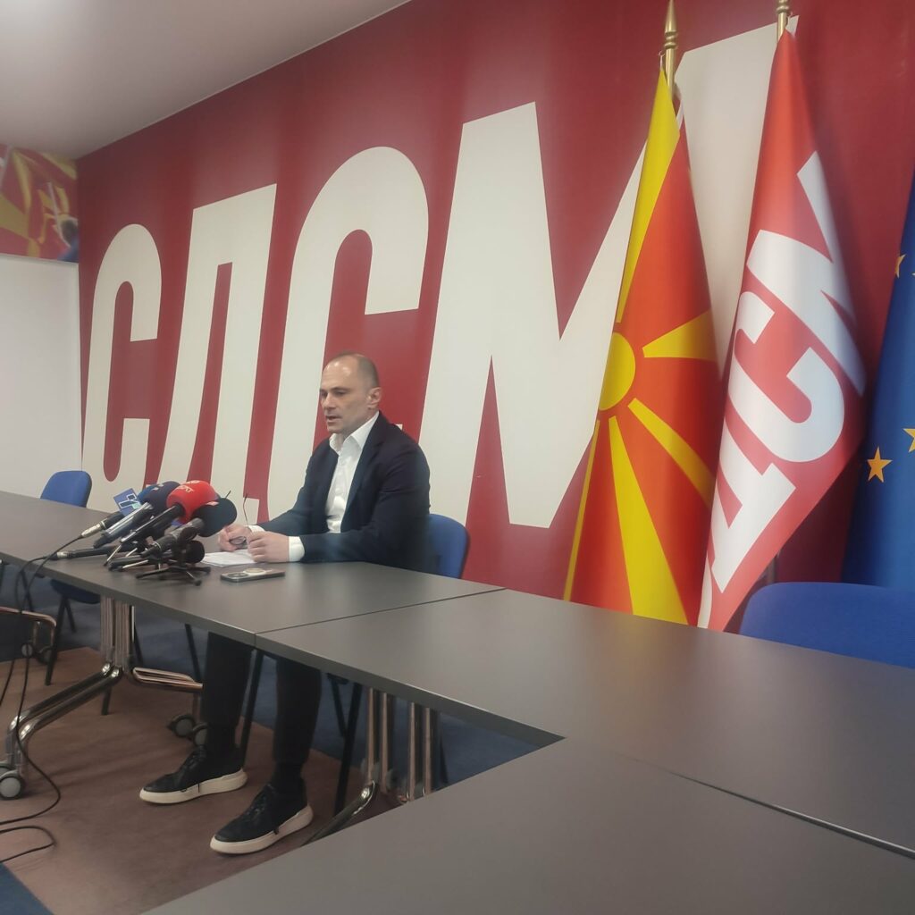 Филипче: Македонскиот идентитет го загрозуваат криминалот и корупцијата на ВМРО-ДПМНЕ, а не малцинствата