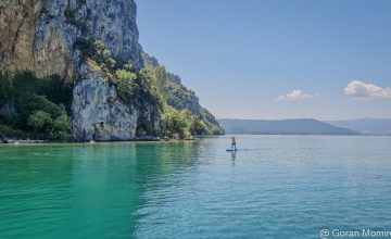 Температурата на Охридското Езеро пет степени повисока од просекот за јуни
